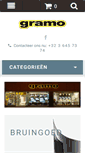 Mobile Screenshot of gramo.be